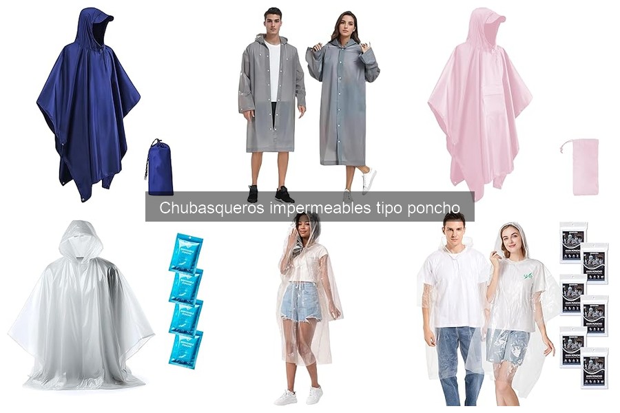 Ventajas y Desventajas de los Chubasqueros Tipo Poncho