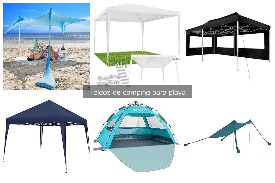 Ventajas y desventajas de los toldos de camping para playa