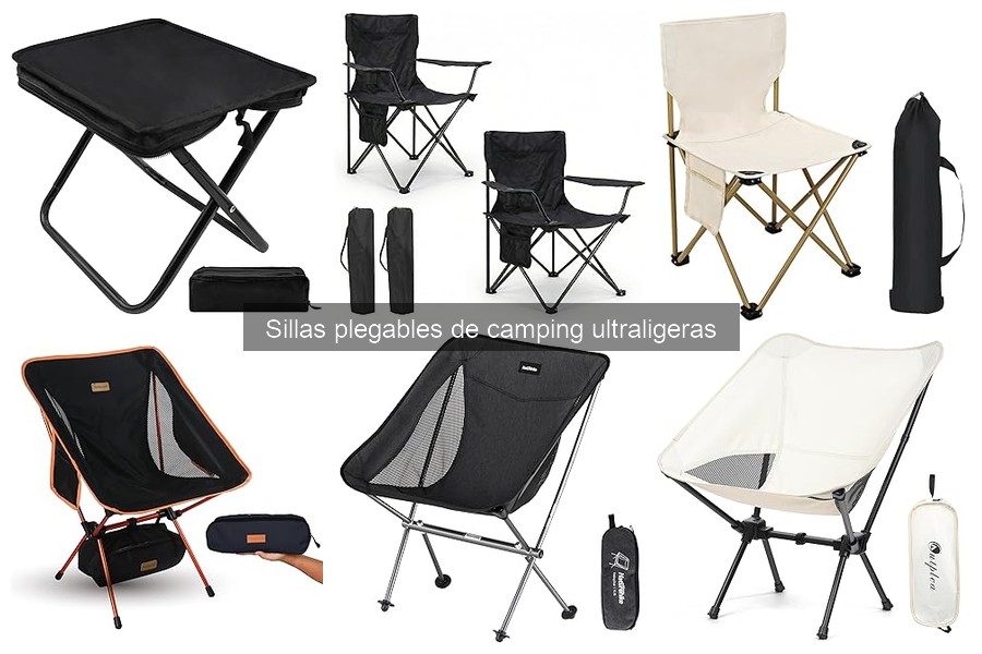 Ventajas y desventajas de sillas de camping ultraligeras